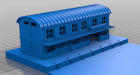 Download the .stl file and 3D Print your own Little Port 2 N scale model for your model train set from www.krafttrains.com.